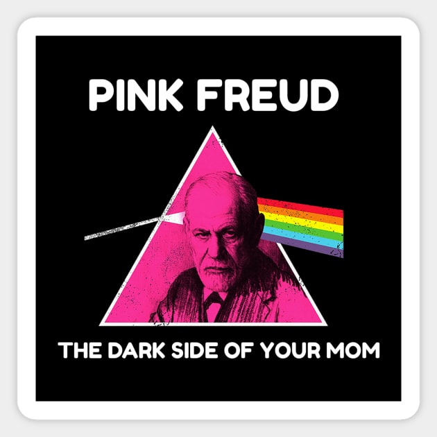 PINK FREUD Sticker by Existential's Store